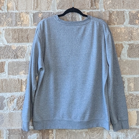 The Ashbury Experience All Seeing Eye Crew Neck Sweatshirt Medium Heather Gray - Picture 5 of 8